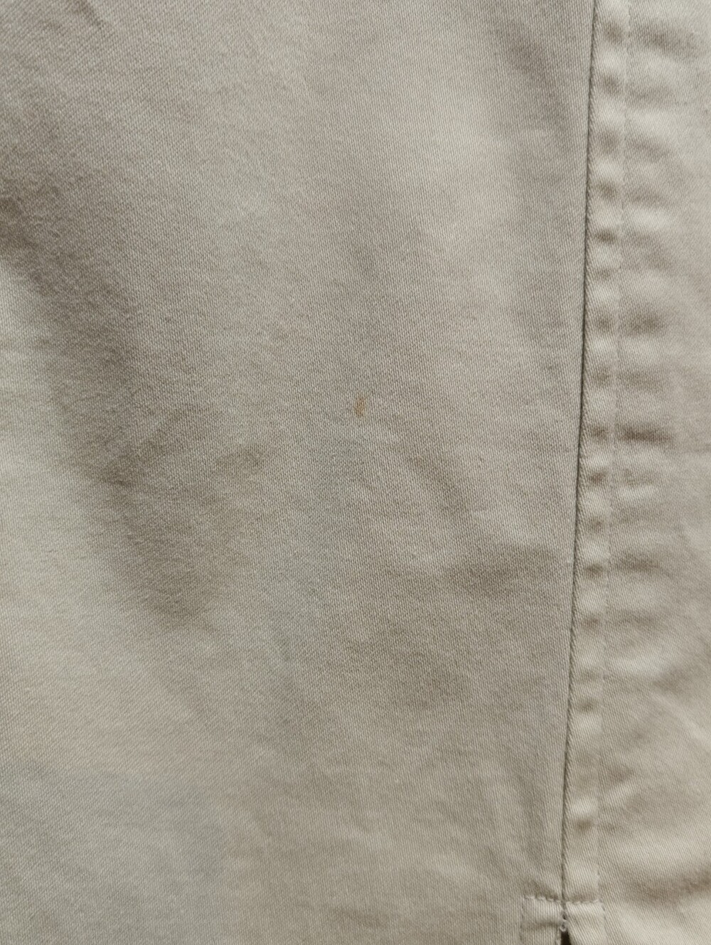 Fjäll Fjällräven Y2K Dress 2 Beige Cream Sleeveless Cotton Bust Darts Slits - Picture 9 of 9